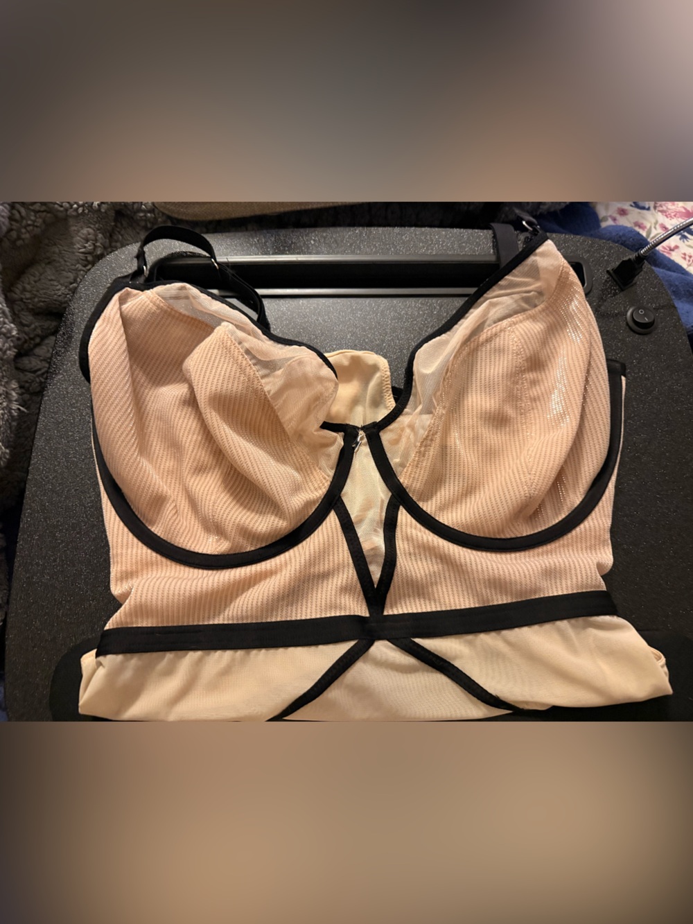 Curvy Kate Sparks Fly Plunge Bodysuit